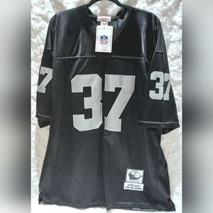 New LESTER HAYES men's RAIDERS sports NFL JERSEY Mitchell & Ness THROWBACKS NWT